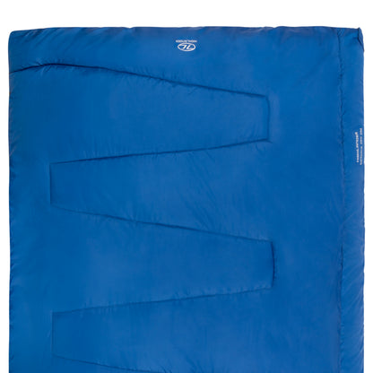 Sleeping bag Highlander Sleepline 350 Double/+3°C Deep Blue Left (SB229-DB)