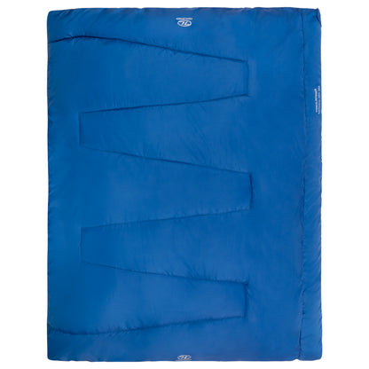 Sleeping bag Highlander Sleepline 350 Double/+3°C Deep Blue Left (SB229-DB)