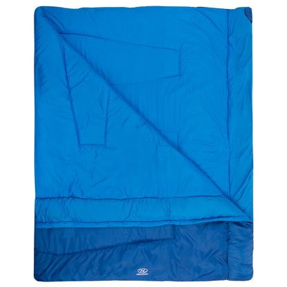 Sleeping bag Highlander Sleepline 350 Double/+3°C Deep Blue Left (SB229-DB)