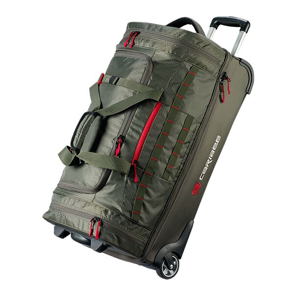 Caribee Scarecrow DX 100L (85cm) Forest Olive (57422) Wheeled Travel Bag