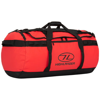 Highlander Storm Kitbag 90 Red Waterproof Travel Bag (DB124-RD)