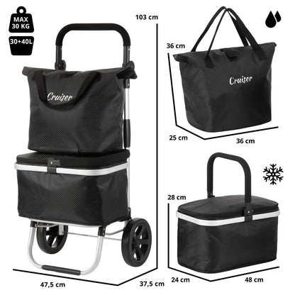 Carrying bag ShoppingCruiser 4 in 1 Black (650066)