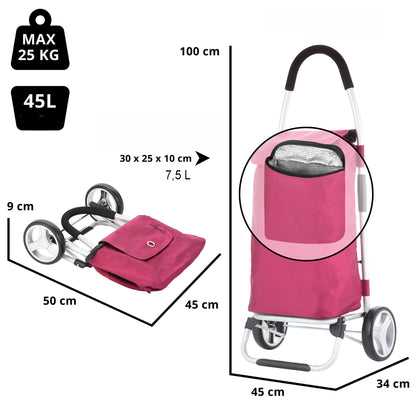 ShoppingCruiser Foldable 45 Purple (604319)