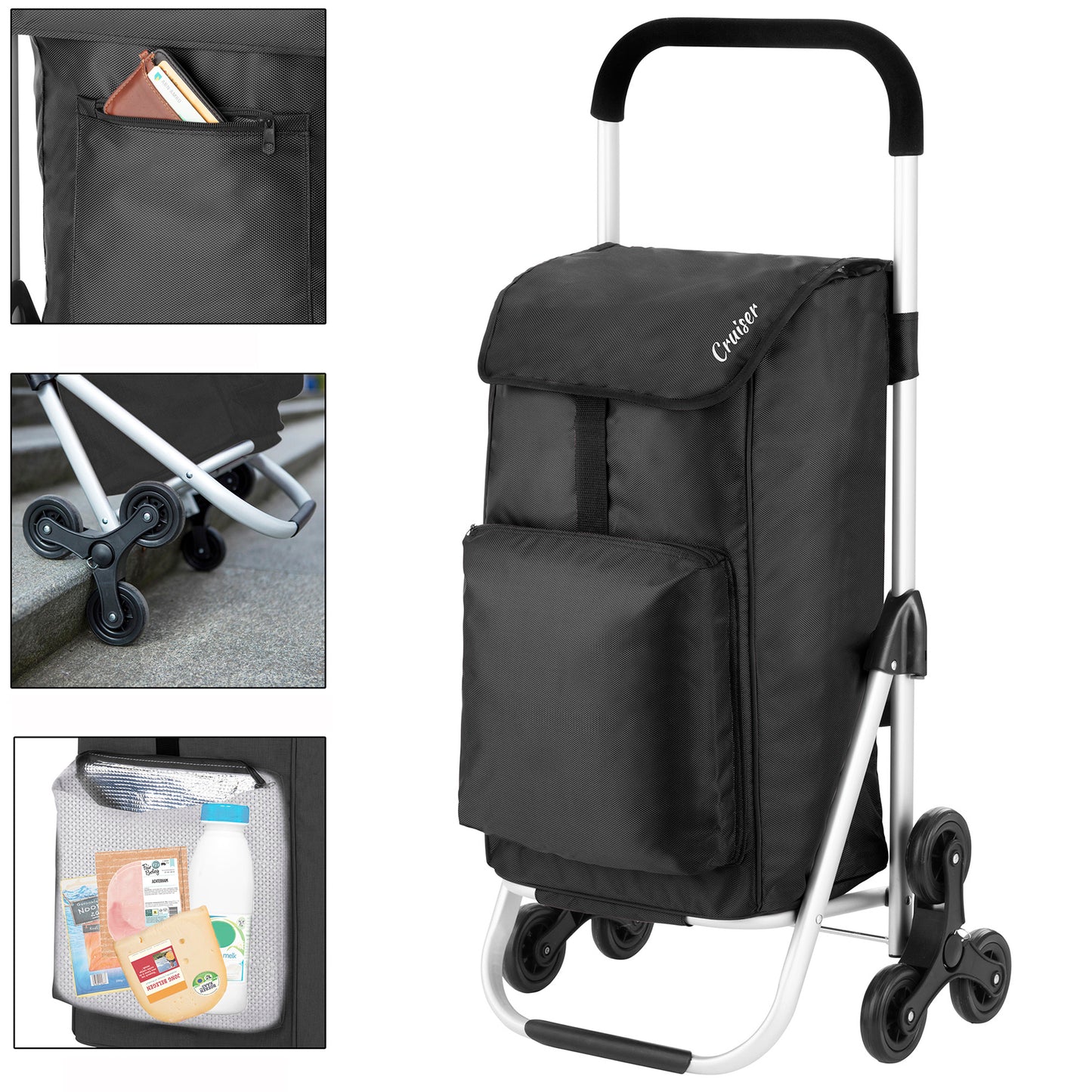 ShoppingCruiser Stairs Climber 53 Black (604352)