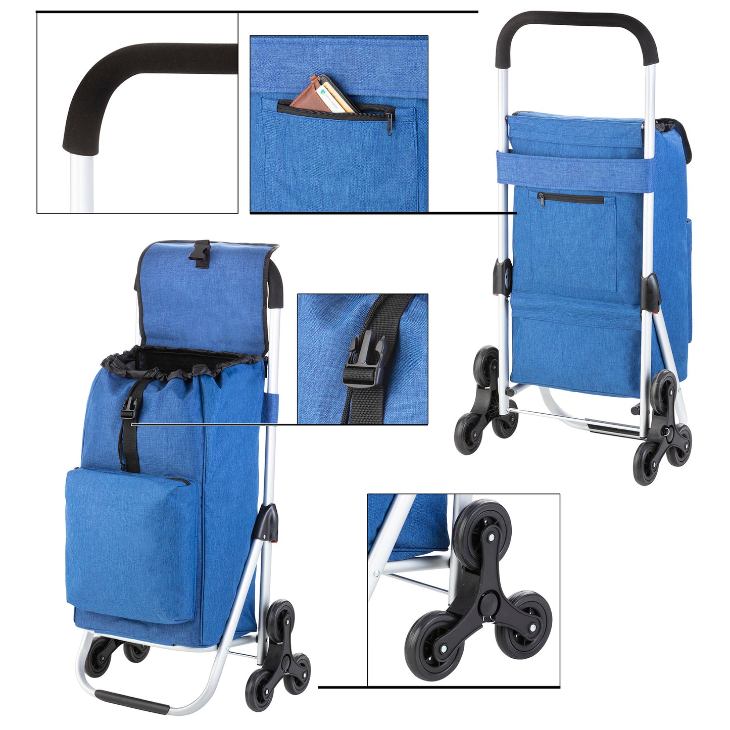 ShoppingCruiser Stairs Climber 53 Blue (650063)