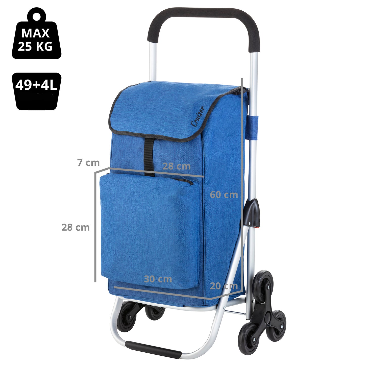 ShoppingCruiser Stairs Climber 53 Blue (650063)