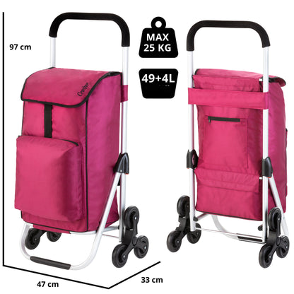 ShoppingCruiser Stairs Climber 53 Fuchsia (604353)
