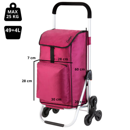 ShoppingCruiser Stairs Climber 53 Fuchsia (604353)