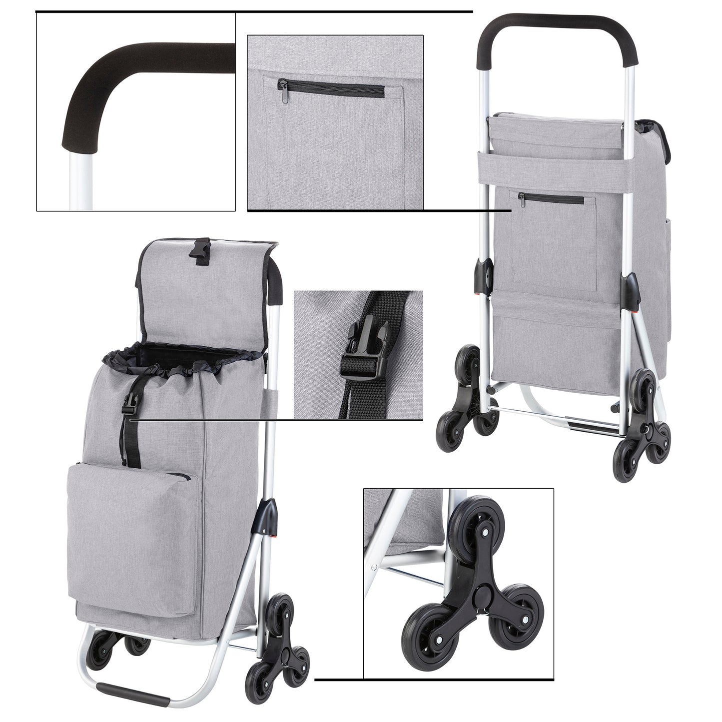 ShoppingCruiser Stairs Climber 53 Gray (604361)