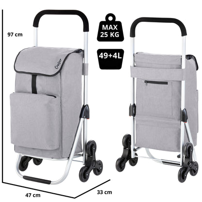 ShoppingCruiser Stairs Climber 53 Gray (604361)