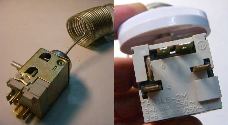 Russian temperature sensor-relay TAM 145-2M for refrigerator – Dostavka