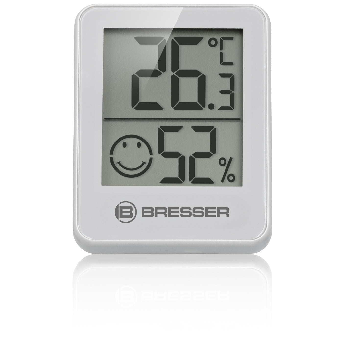 Thermometer-hygrometer Bresser Temeo Hygro Indicator (3 pcs) White (7000010GYE000)