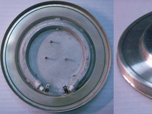 Disc heating element for kettle 160 mm with side – Dostavka