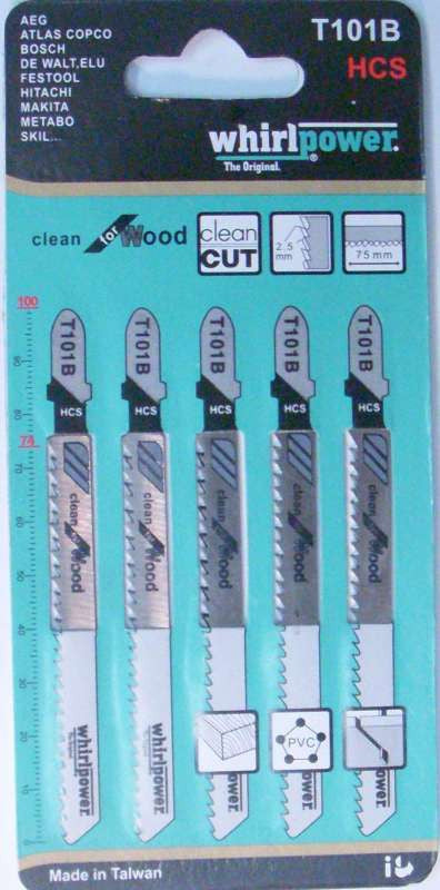 Пилки T101B по дереву